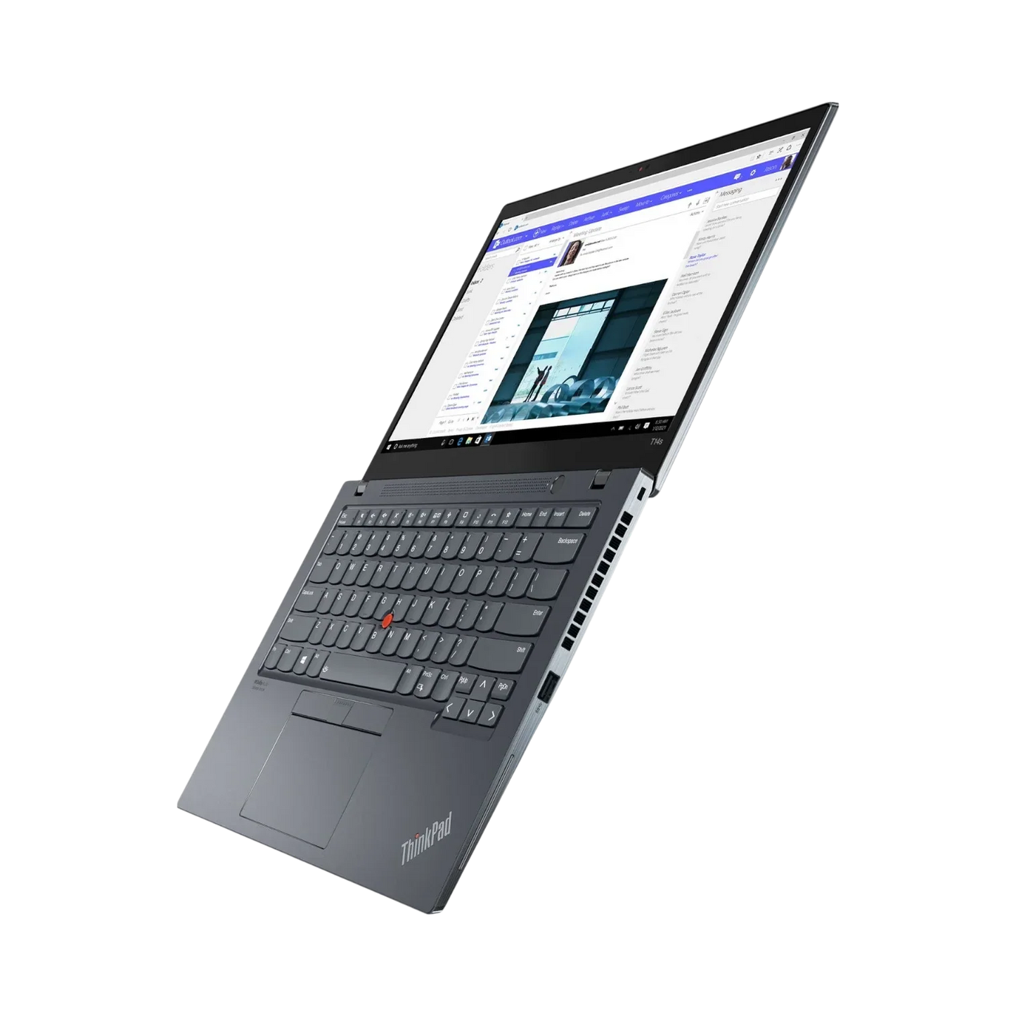 Lenovo ThinkPad T14s Gen 2 14" Laptop, Intel Core i5-1135G7, 8GB RAM, 256GB SSD (Storm Gray)