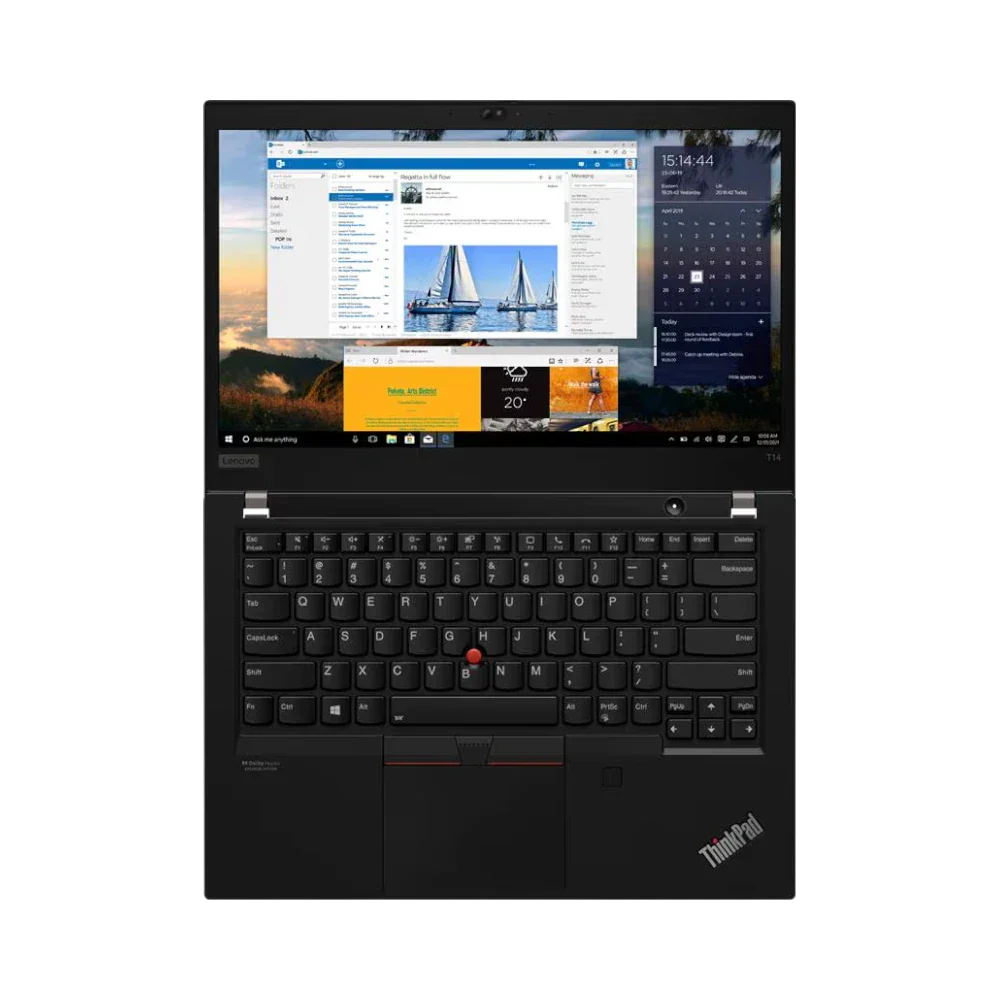 Lenovo ThinkPad T14 Gen 2 14" Notebook, Intel Core i5-1135G7, 8GB RAM, 256GB SSD