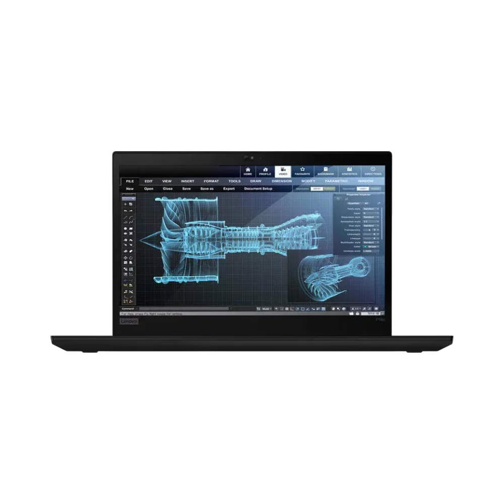 Lenovo ThinkPad P14s Gen 2 14" Mobile Workstation, Intel Core i7-1185G7, NVIDIA Quadro T500, 16GB RAM, 512GB SSD