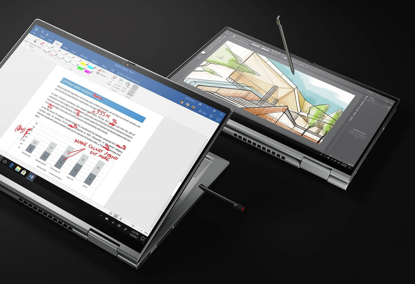 Lenovo ThinkPad X1 Yoga Gen 6 14" Multi-Touch 2-in-1 Laptop, Intel Core i7-1165G7, 16GB DDR4 RAM, 512GB SSD (Storm Gray)