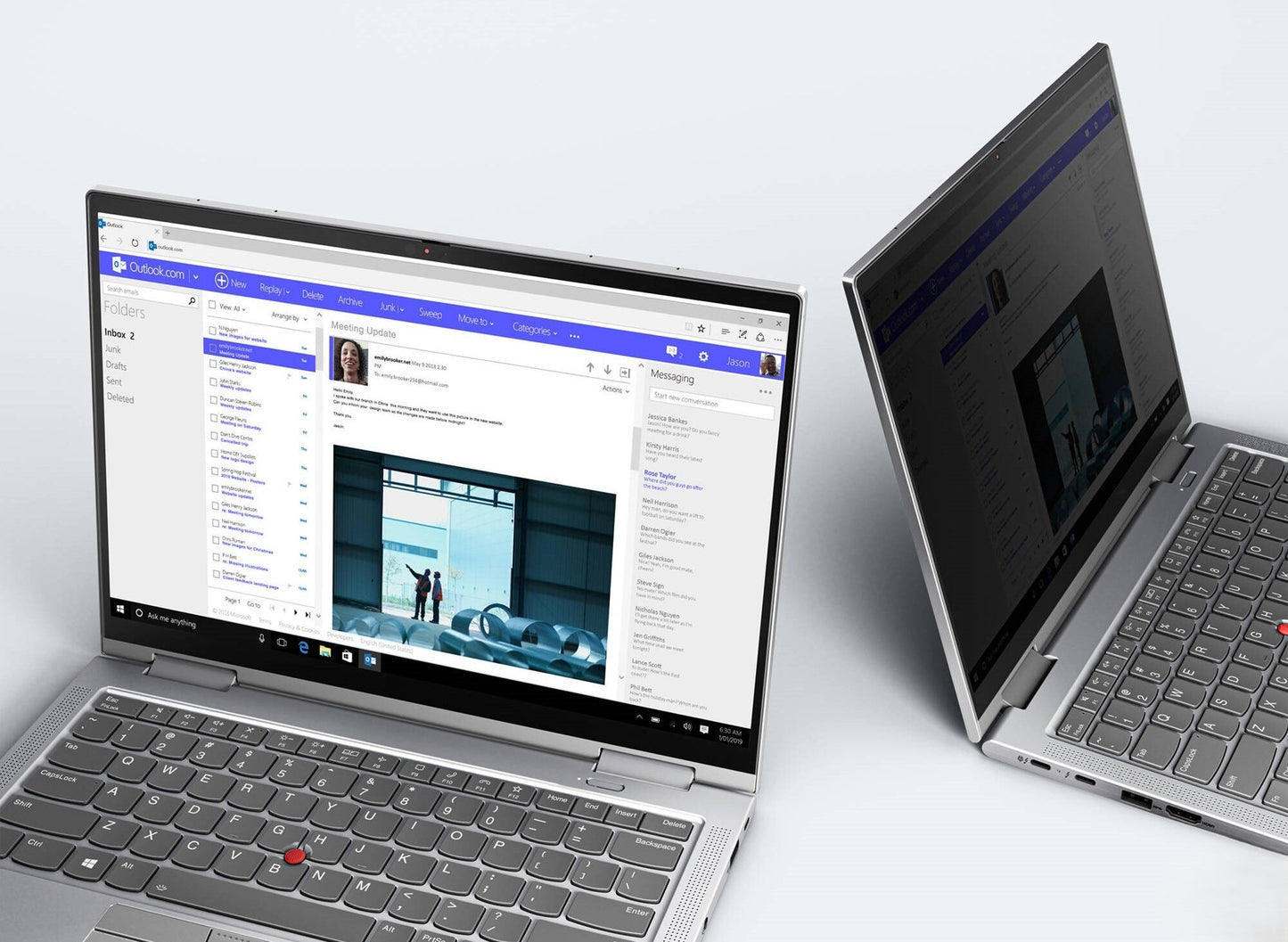 Lenovo ThinkPad X1 Yoga Gen 6 14" Multi-Touch 2-in-1 Laptop, Intel Core i7-1165G7, 16GB DDR4 RAM, 512GB SSD (Storm Gray)