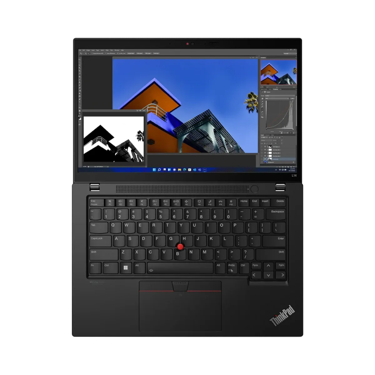 Lenovo ThinkPad L14 Gen 3 14" Notebook, Intel Core i5-1245U, 8GB DDR4 RAM, 256GB SSD (Thunder Black)