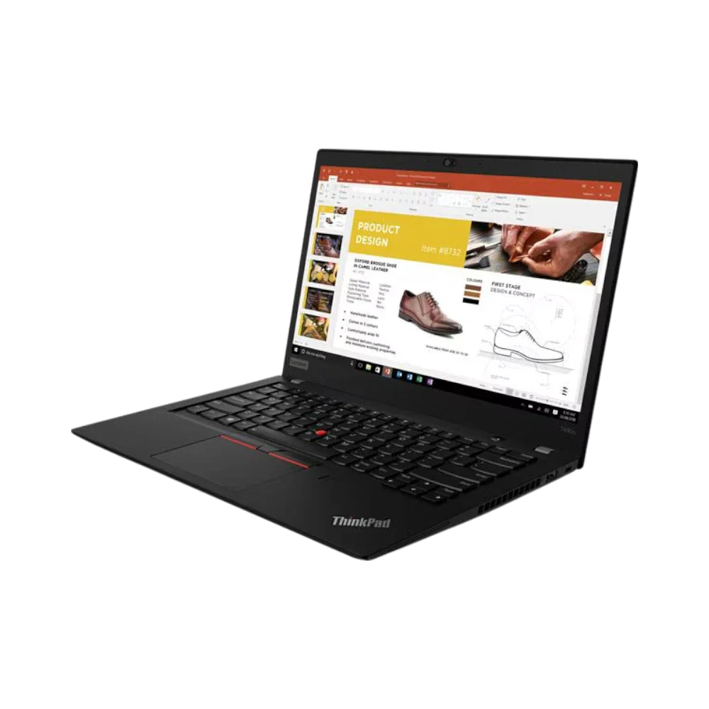 Lenovo ThinkPad T490s 14" Notebook, Intel Core i7-8665U, 8GB RAM, 256GB SSD
