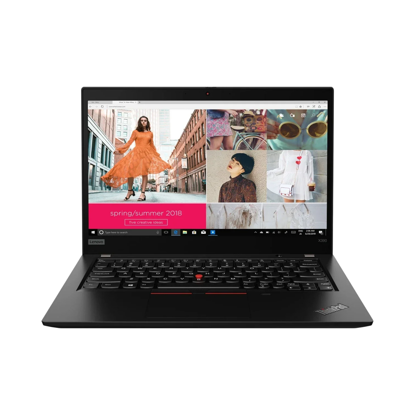 Lenovo ThinkPad X390 13.3" Laptop, Intel Core i5-8265U, 8GB DDR4 RAM, 256GB SSD