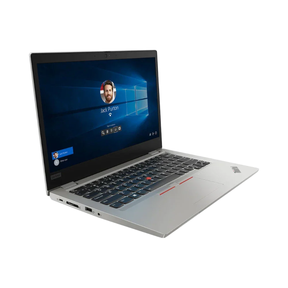 Lenovo ThinkPad L13 13.3" Laptop, Intel Core i5-10210U, 8GB DDR4 RAM, 256GB SSD (Silver)