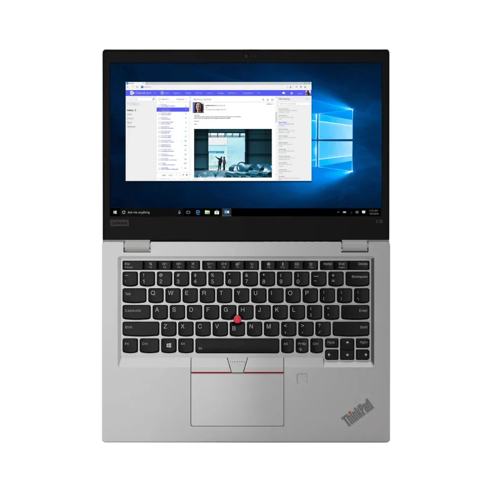 Lenovo ThinkPad L13 13.3" Laptop, Intel Core i5-10210U, 8GB DDR4 RAM, 256GB SSD (Silver)