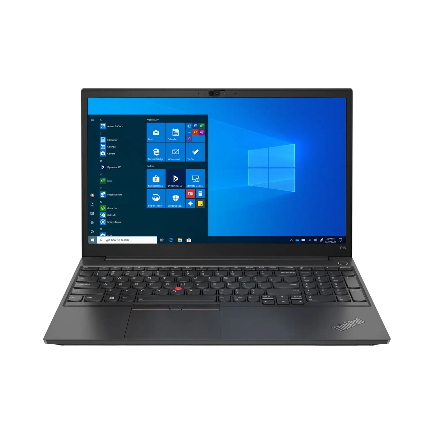 Lenovo ThinkPad E15 Gen 2 15.6" Laptop, Intel Core i5-1135G7, 8GB DDR4 RAM, 256GB SSD