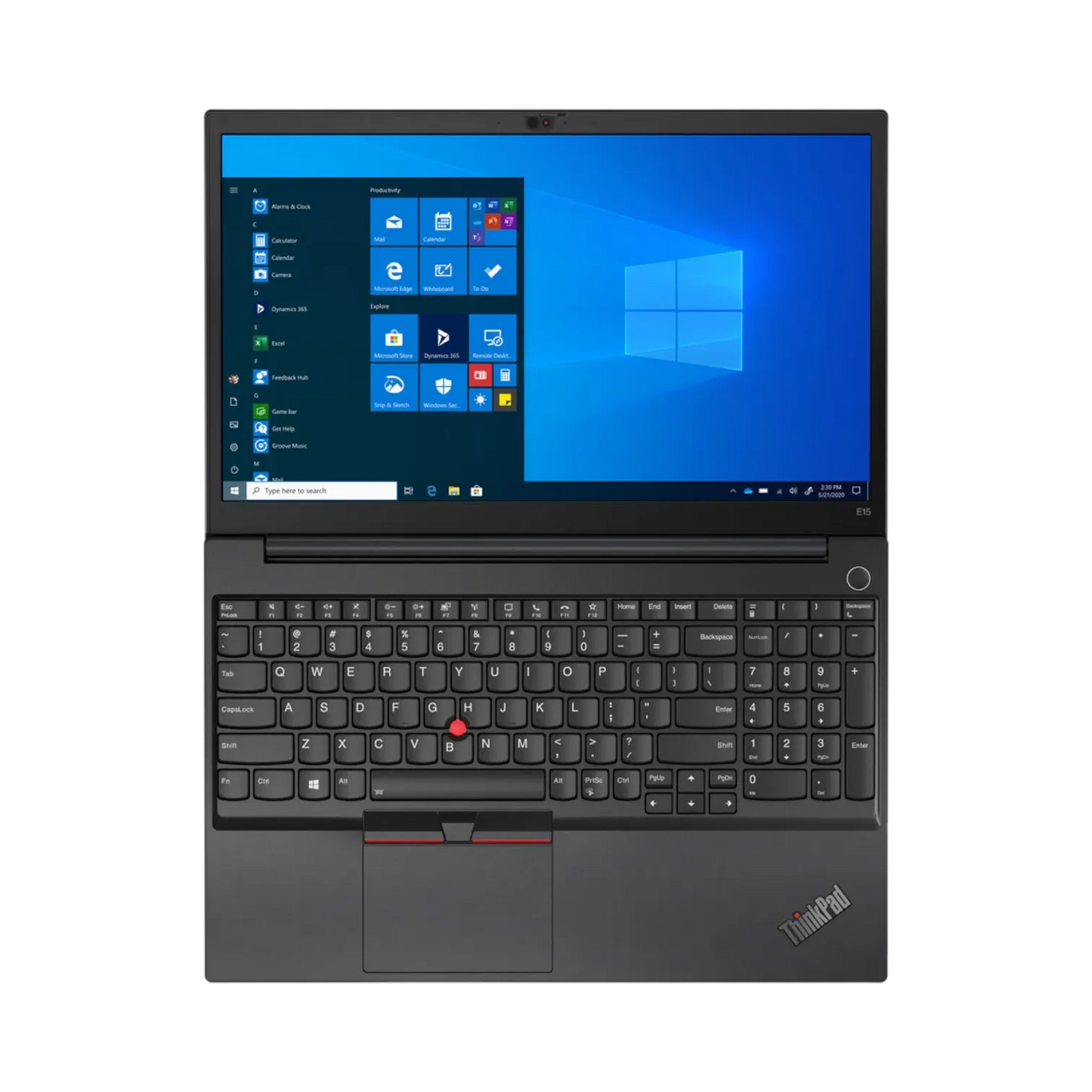 Lenovo ThinkPad E15 Gen 2 15.6" Laptop, Intel Core i5-1135G7, 8GB DDR4 RAM, 256GB SSD