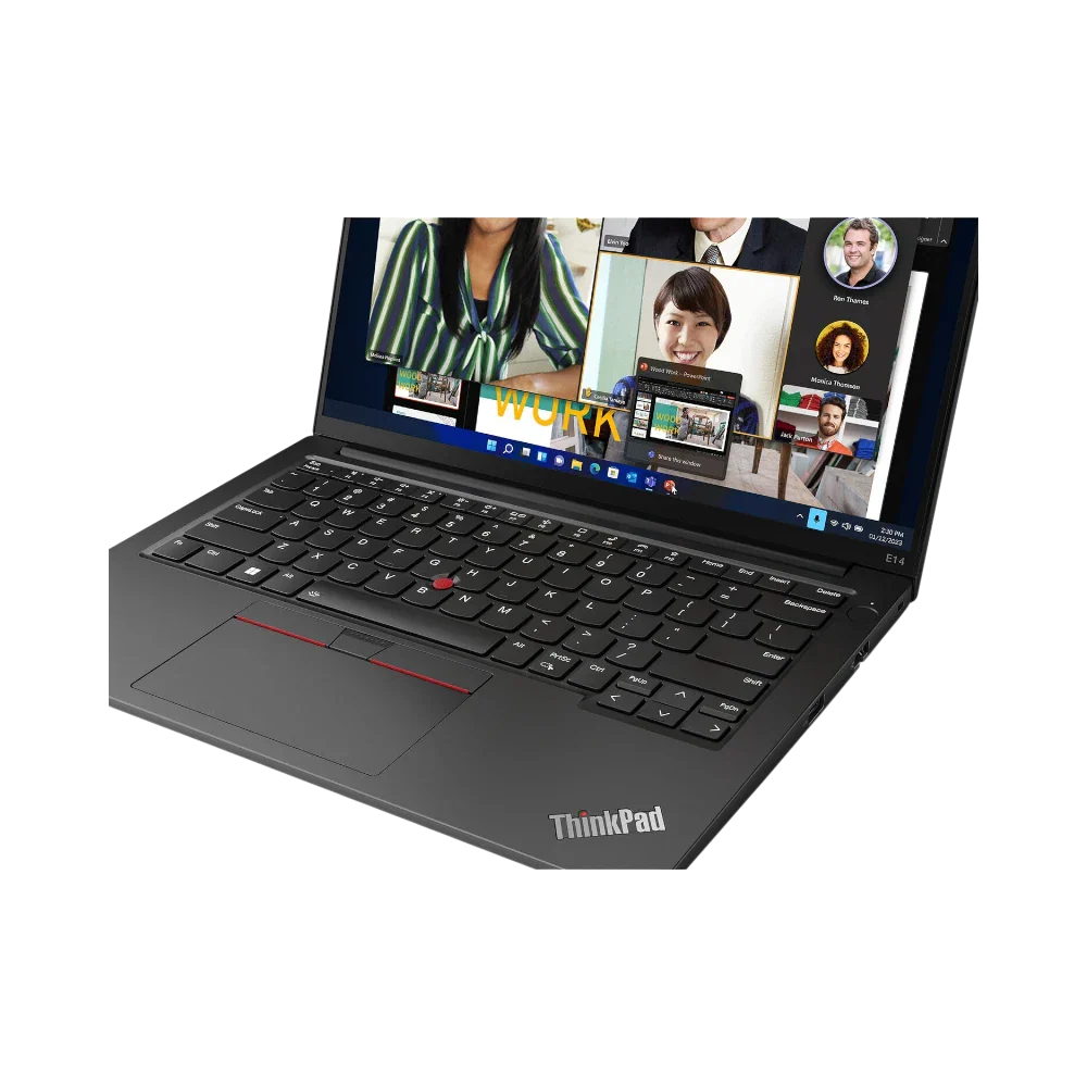 Lenovo ThinkPad E14 Gen 5 14" Multi-Touch Laptop, AMD Ryzen 7 7730U, 16GB DDR4 RAM, 512GB SSD (Graphite Black)