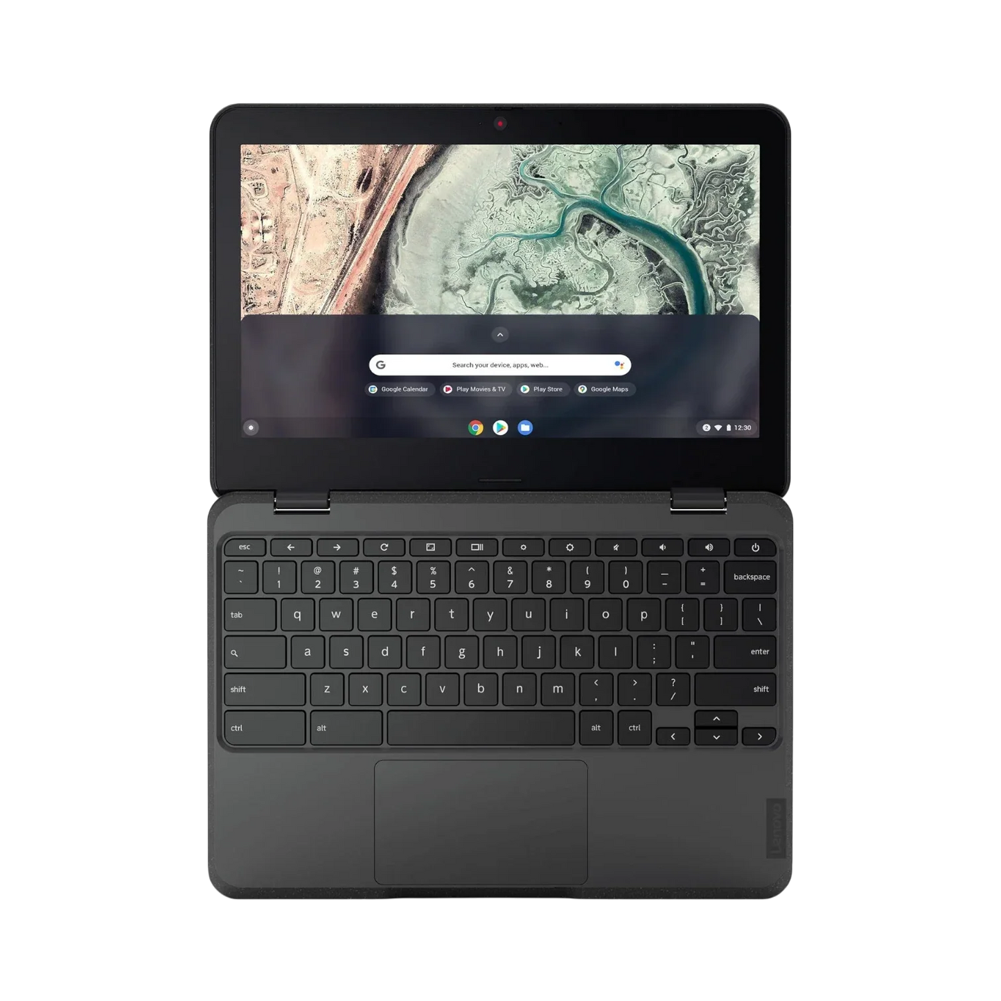 Lenovo 100e 32GB Chromebook Gen 3 11.6" Laptop, Intel Celeron N4500, 4GB RAM, 32GB eMMC (Gray)