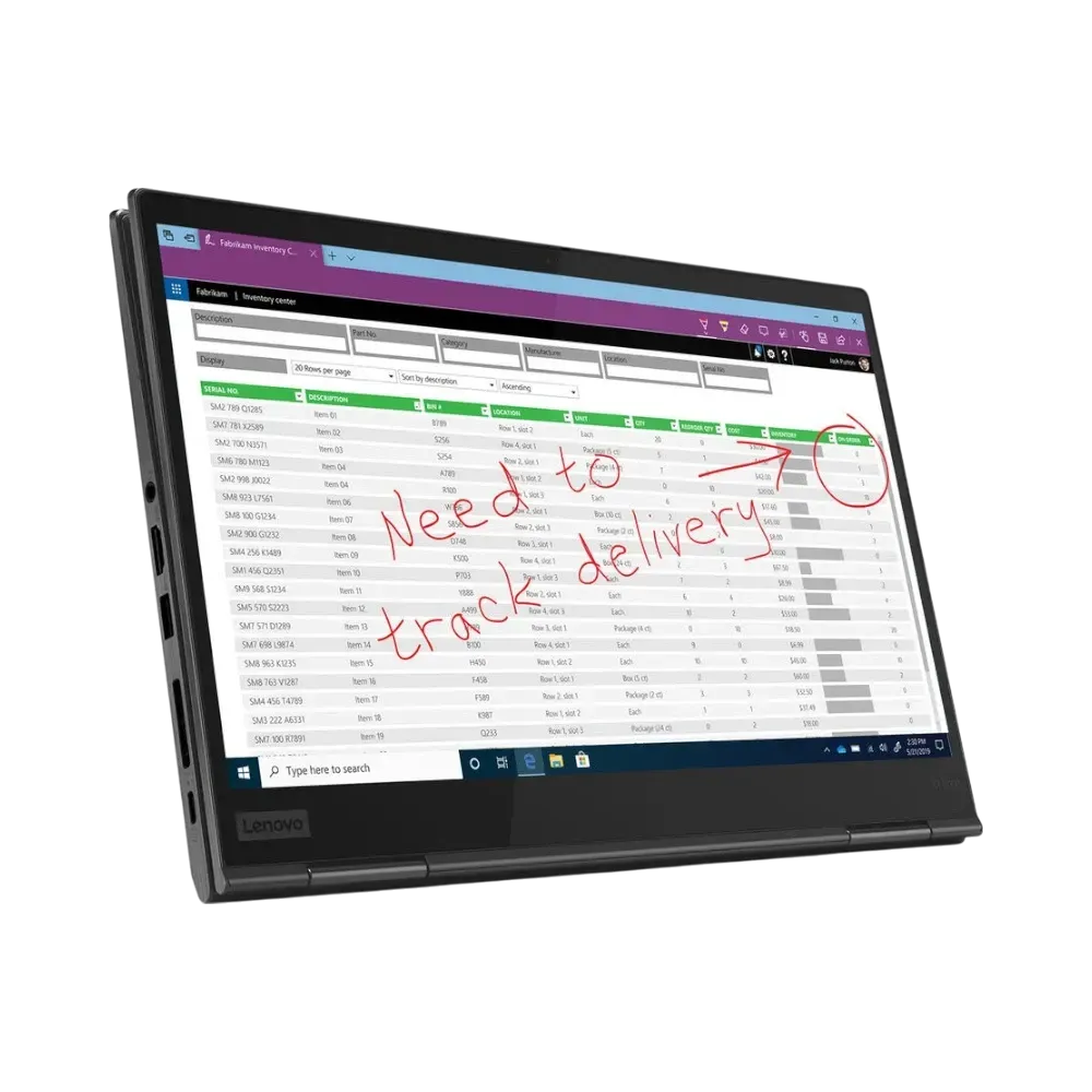 Lenovo ThinkPad X1 Yoga Gen 5 14" Multi-Touch 2-in-1 Laptop, Intel Core i7-10610U, 16GB RAM, 512GB SSD (Iron Gray)