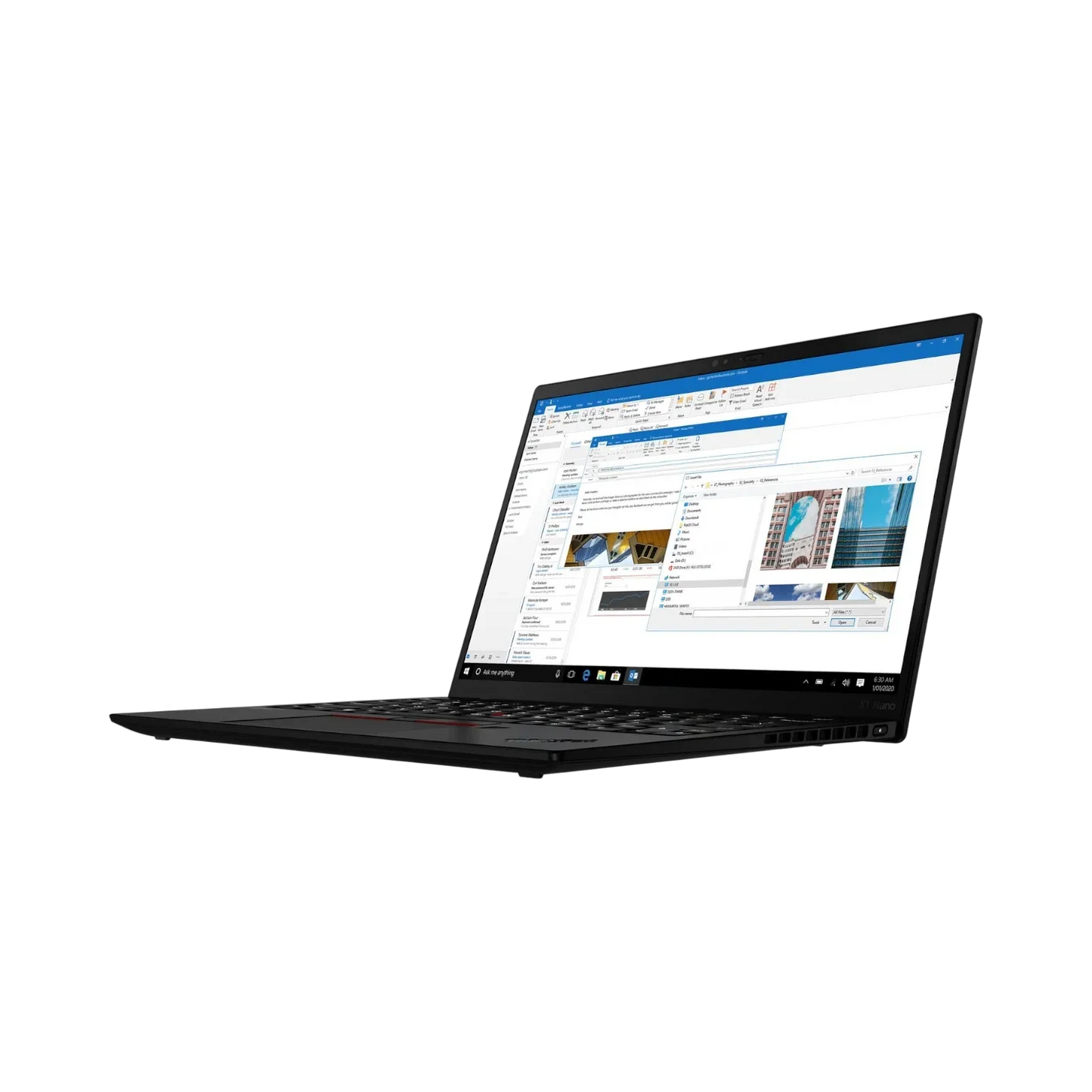Lenovo ThinkPad Carbon X1 Nano Gen 1 13" Laptop, Intel Core i7-1160G7, 16GB DDR4 RAM, 512GB SSD (Black)