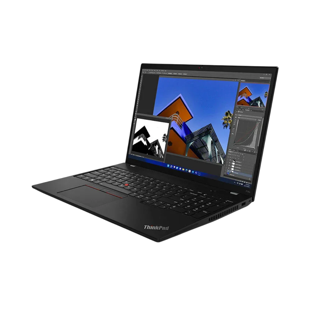 Lenovo ThinkPad P16s Gen 2 16" Notebook, Intel Core i7-1360P, NVIDIA RTX A500, 32GB RAM, 1TB SSD (Black)