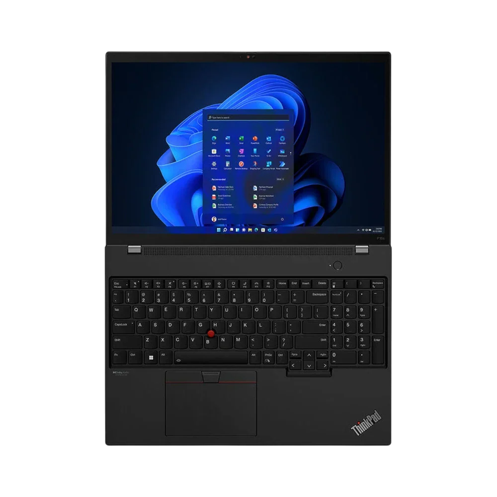 Lenovo ThinkPad P16s Gen 2 16" Notebook, Intel Core i7-1360P, NVIDIA RTX A500, 32GB RAM, 1TB SSD (Black)