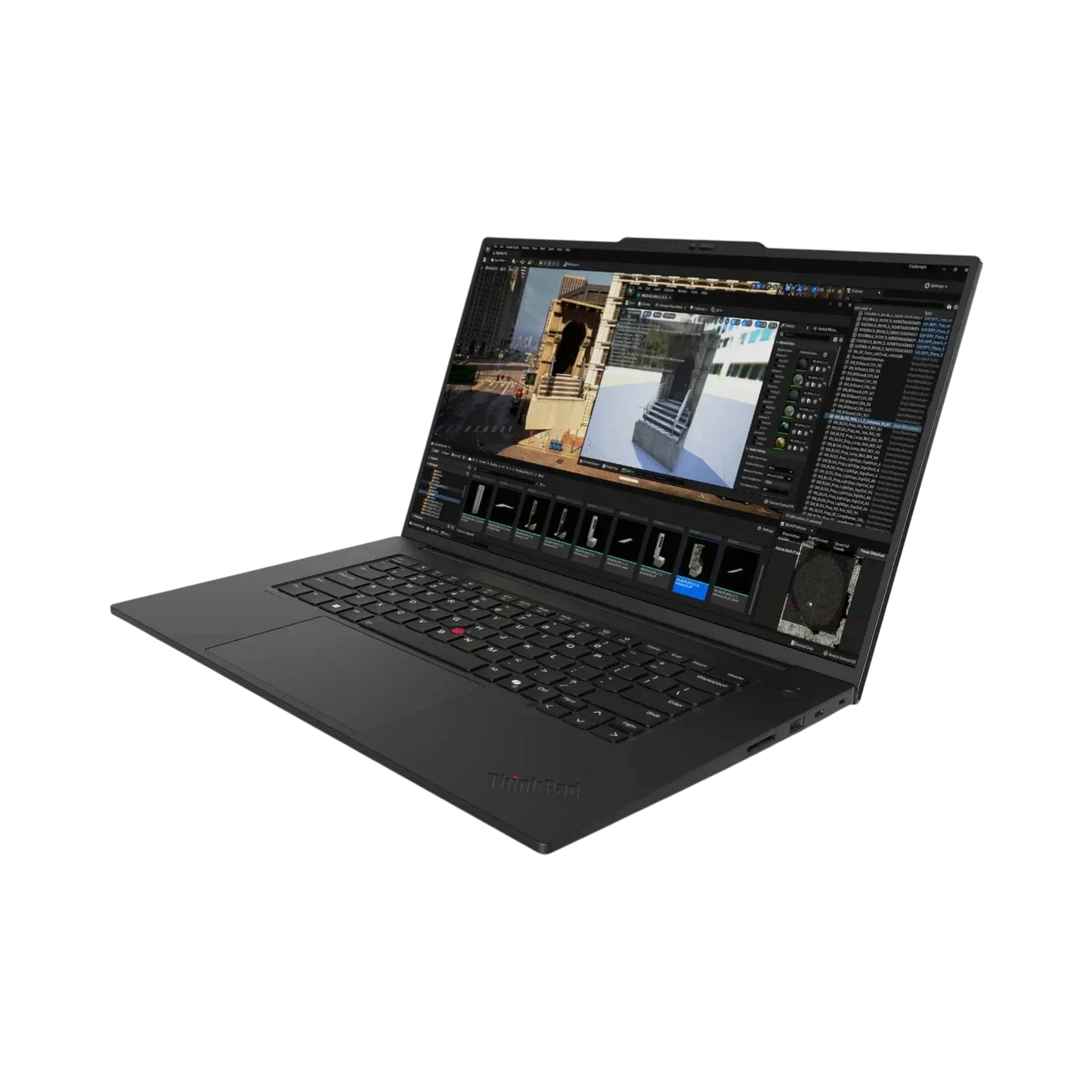 Lenovo ThinkPad P1 Gen 7 16" Multi-Touch Mobile Workstation, Intel Core Ultra 9-185H, NVIDIA RTX 4070, 64GB RAM, 2TB SSD (Black)