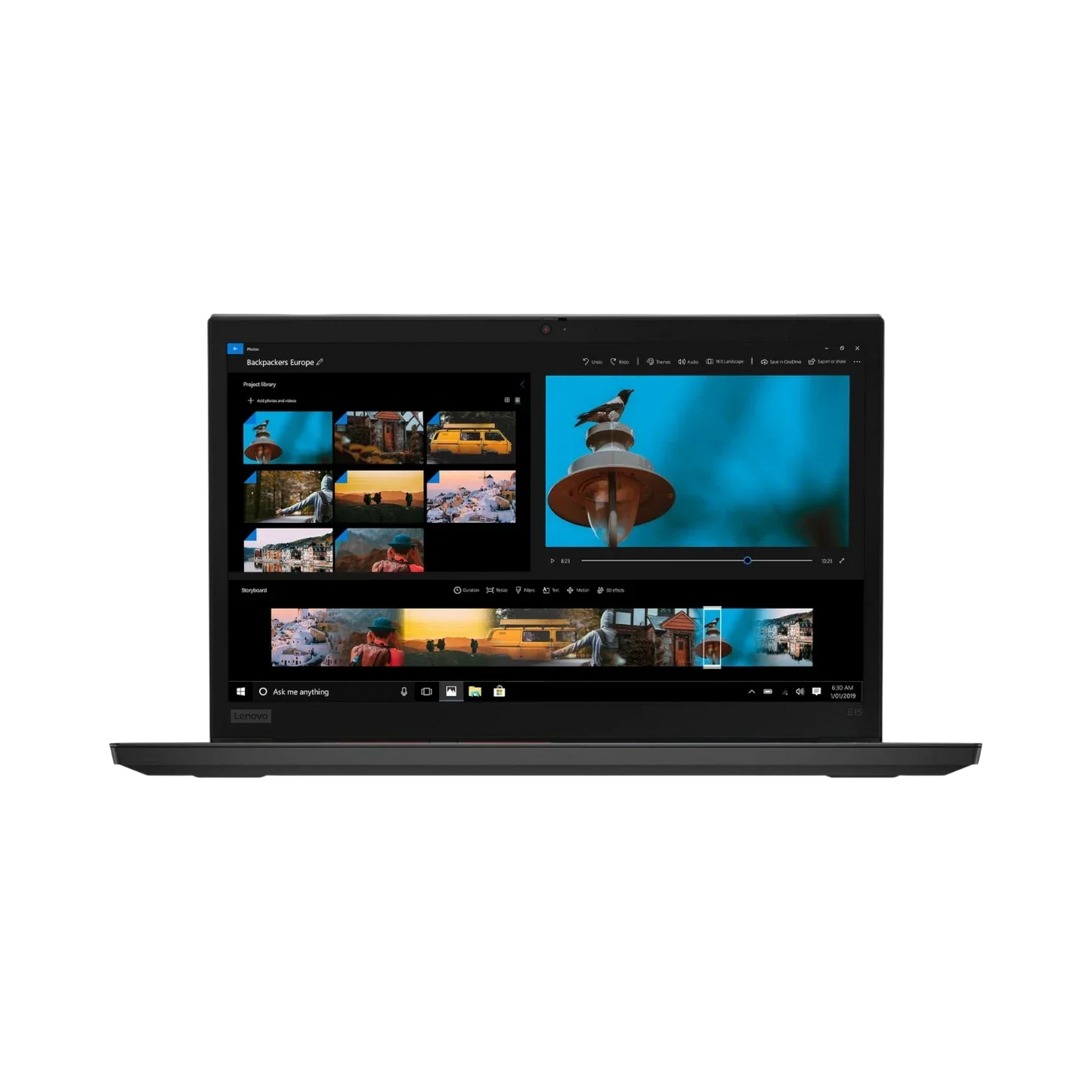 Lenovo ThinkPad E15 15.6" Laptop, Intel Core i7-10510U, 8GB DDR4 RAM, 512GB SSD