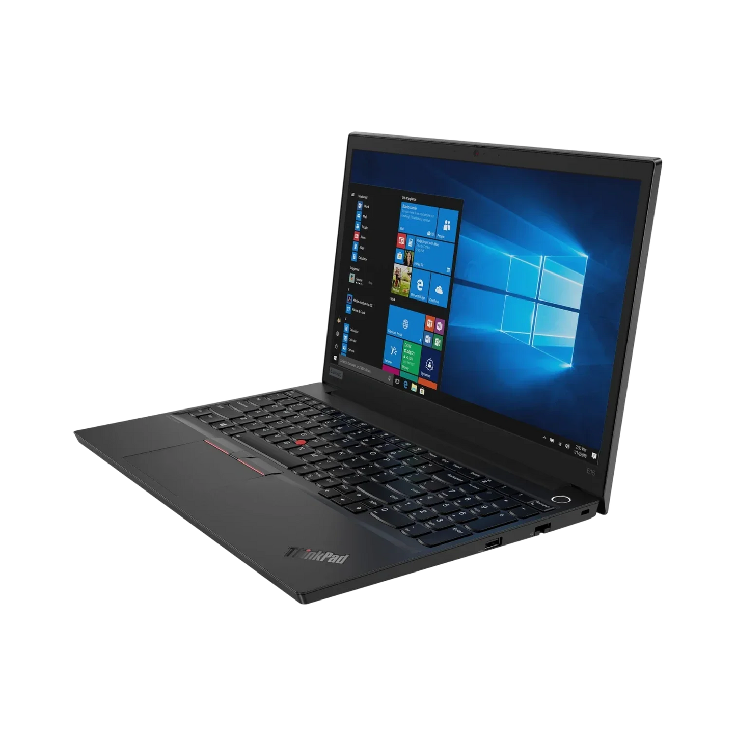 Lenovo ThinkPad E15 15.6" Laptop, Intel Core i7-10510U, 8GB DDR4 RAM, 512GB SSD