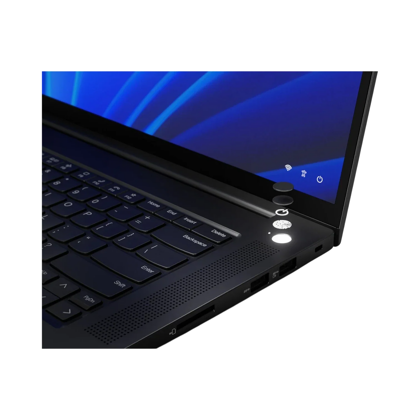 Lenovo ThinkPad P1 Gen 5 16" Notebook, Intel Core i7-12700H, NVIDIA RTX A2000, 32GB DDR5 RAM, 1TB SSD