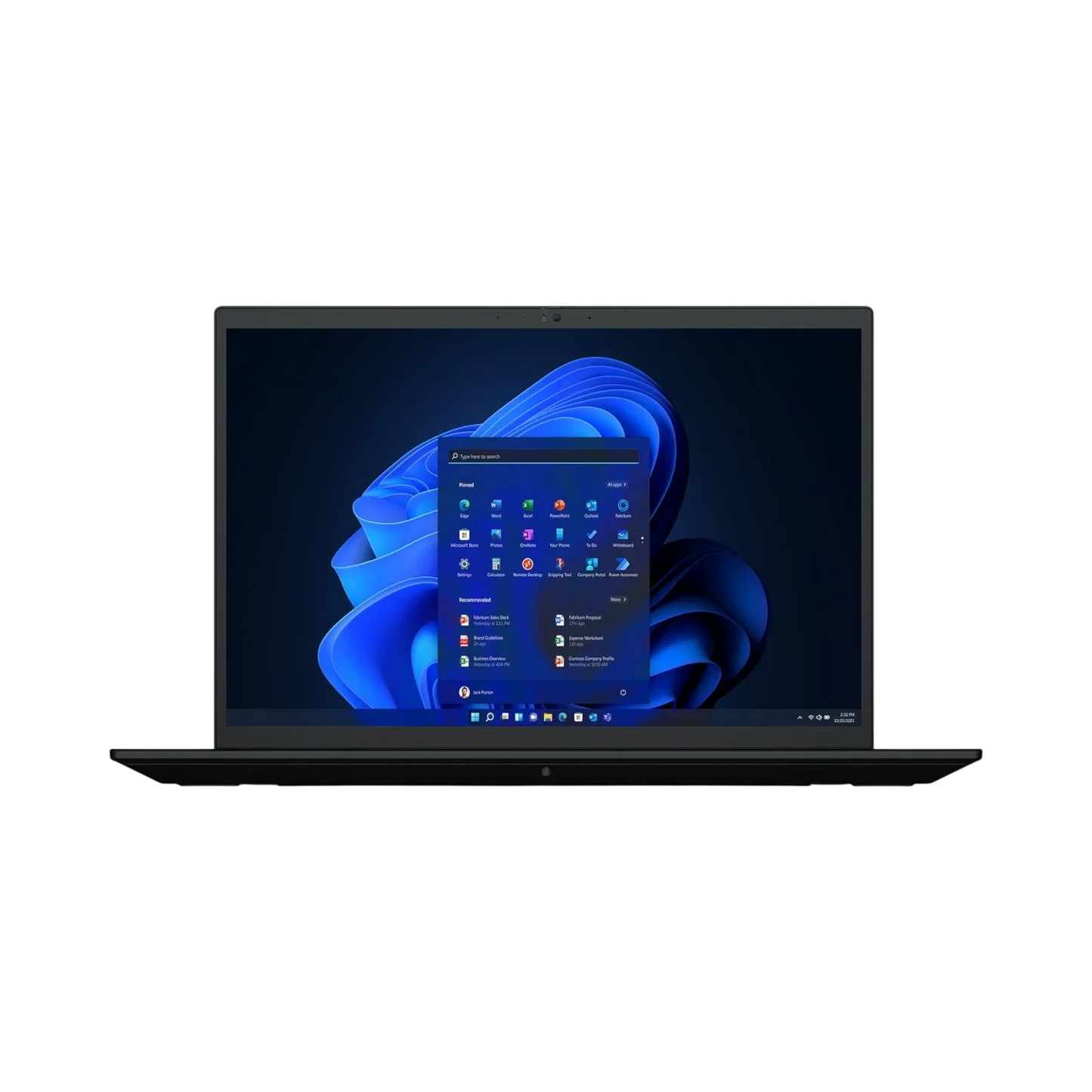 Lenovo ThinkPad P1 Gen 5 16" Notebook, Intel Core i7-12700H, NVIDIA RTX A2000, 32GB DDR5 RAM, 1TB SSD