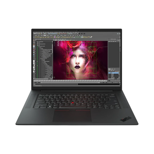 Lenovo ThinkPad P1 Gen 5 16" Notebook, Intel Core i7-12700H, NVIDIA RTX A2000, 32GB DDR5 RAM, 1TB SSD