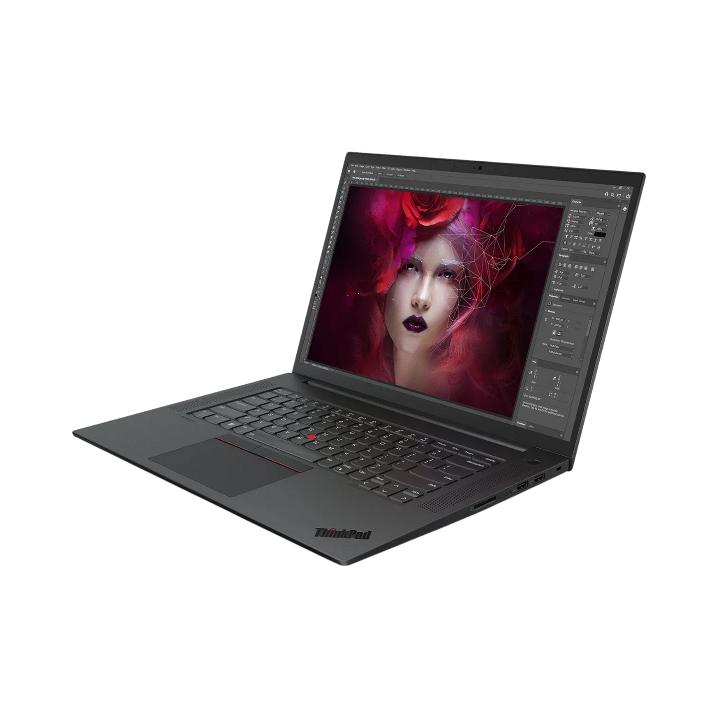 Lenovo ThinkPad P1 Gen 5 16" Notebook, Intel Core i7-12700H, NVIDIA RTX A2000, 32GB DDR5 RAM, 1TB SSD