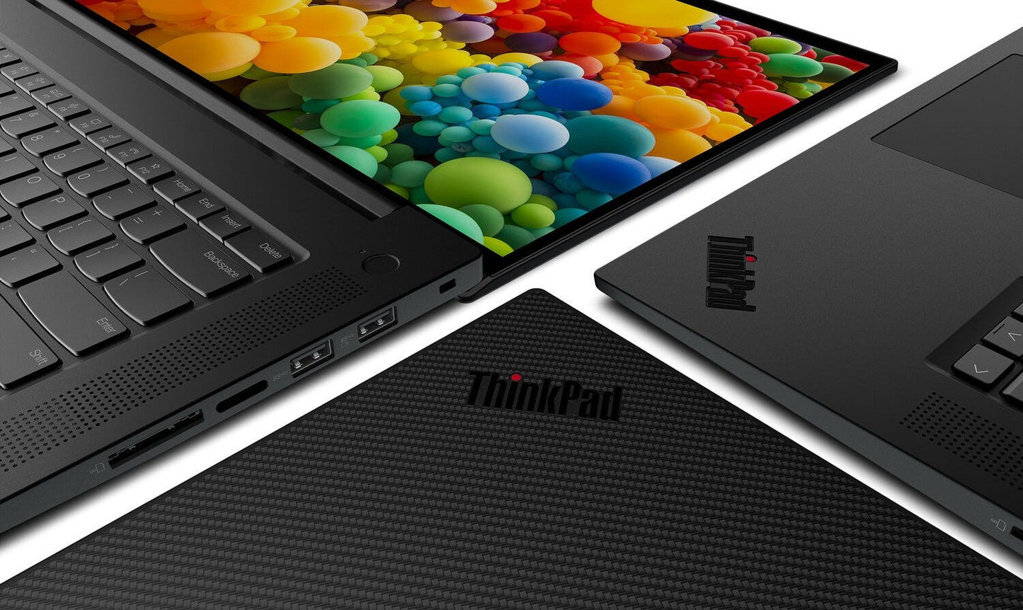 Lenovo ThinkPad P1 Gen 5 16" Notebook, Intel Core i7-12700H, NVIDIA RTX A2000, 32GB DDR5 RAM, 1TB SSD