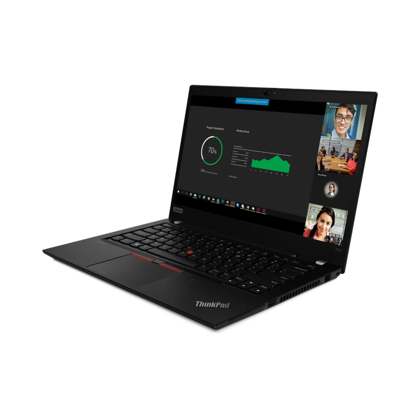 Lenovo ThinkPad T14 Gen 1 14" Notebook, Intel Core i5-10210U, 8GB RAM, 256GB SSD