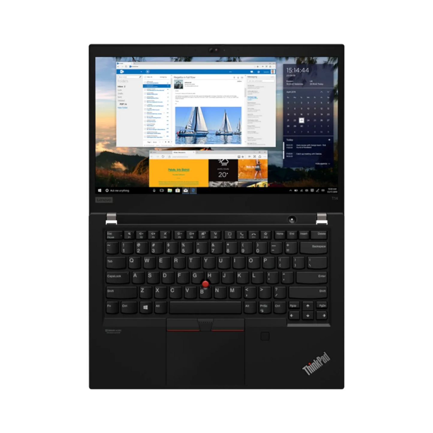 Lenovo ThinkPad T14 Gen 1 14" Notebook, Intel Core i5-10210U, 8GB RAM, 256GB SSD