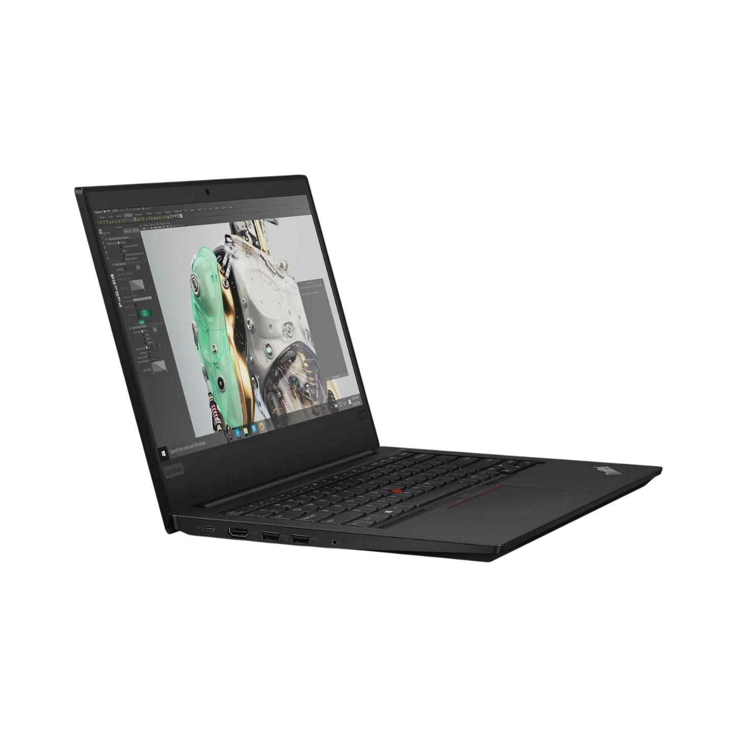 Lenovo ThinkPad E495 14" Laptop, AMD Ryzen 5 3500U, 8GB DDR4 RAM, 256GB SSD (Black)