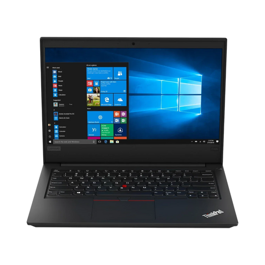 Lenovo ThinkPad E495 14" Laptop, AMD Ryzen 5 3500U, 8GB DDR4 RAM, 256GB SSD (Black)