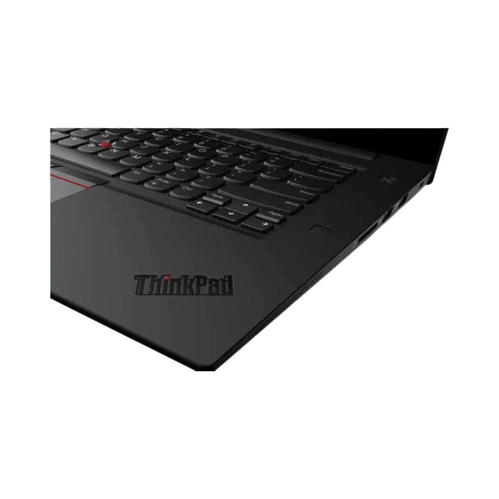 Lenovo ThinkPad P1 Gen 2 15.6" Mobile Workstation, Intel Core i7-9750H, NVIDIA Quadro T2000, 16GB RAM, 512GB SSD (Midnight Black)