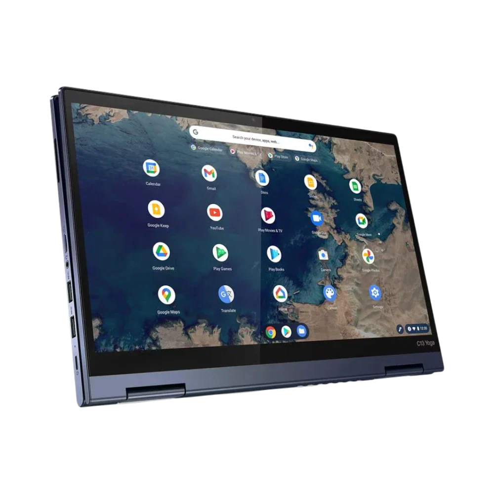 Lenovo ThinkPad C13 Yoga Gen 1 Chromebook 13.3" Notebook, AMD Athlon Gold 3150C, 4GB RAM, 32GB eMMC