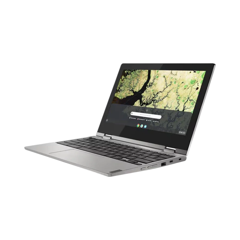 Lenovo Chromebook C340-11 11.6" Notebook, Intel Celeron N4000, 4GB RAM, 32GB eMMC (Platinum Grey)