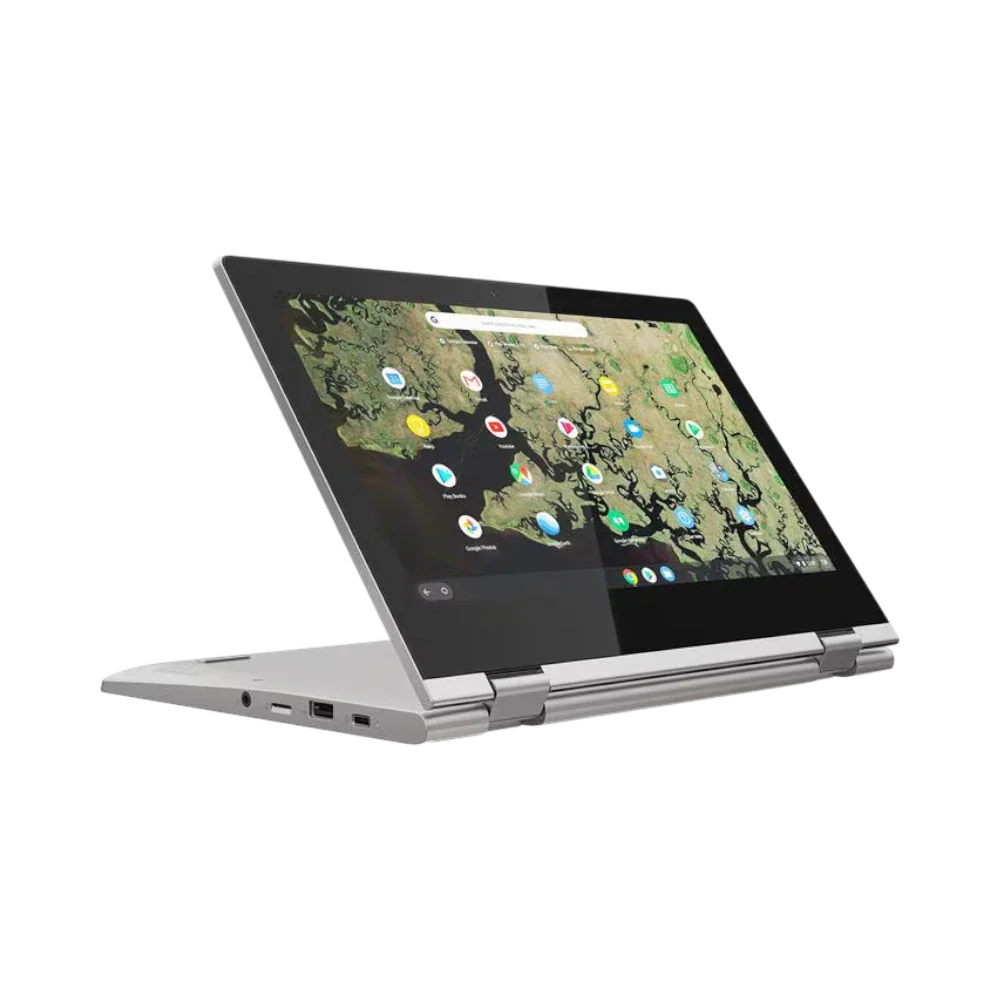 Lenovo Chromebook C340-11 11.6" Notebook, Intel Celeron N4000, 4GB RAM, 32GB eMMC (Platinum Grey)
