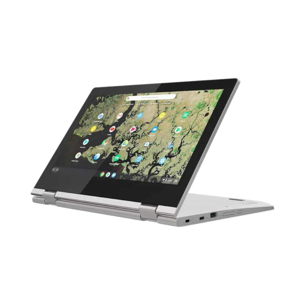 Lenovo Chromebook C340-11 11.6" Notebook, Intel Celeron N4000, 4GB RAM, 32GB eMMC (Platinum Grey)