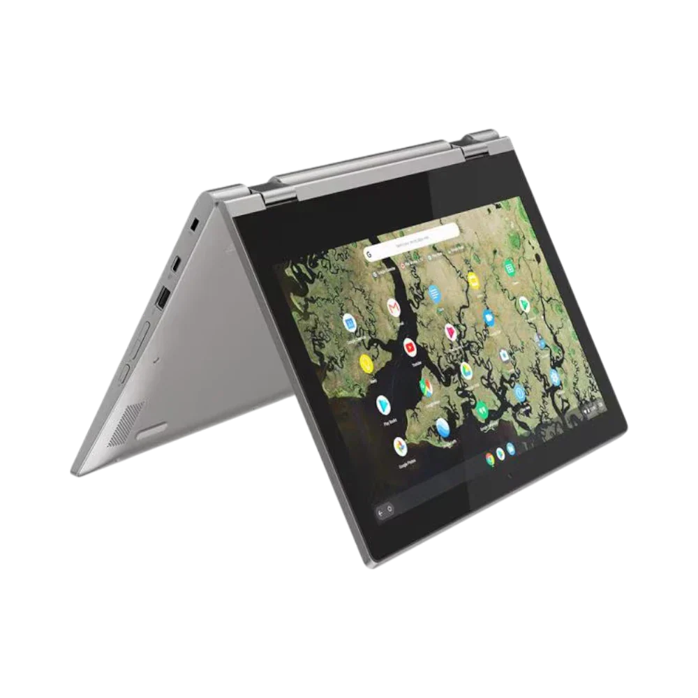 Lenovo Chromebook C340-11 11.6" Notebook, Intel Celeron N4000, 4GB RAM, 32GB eMMC (Platinum Grey)