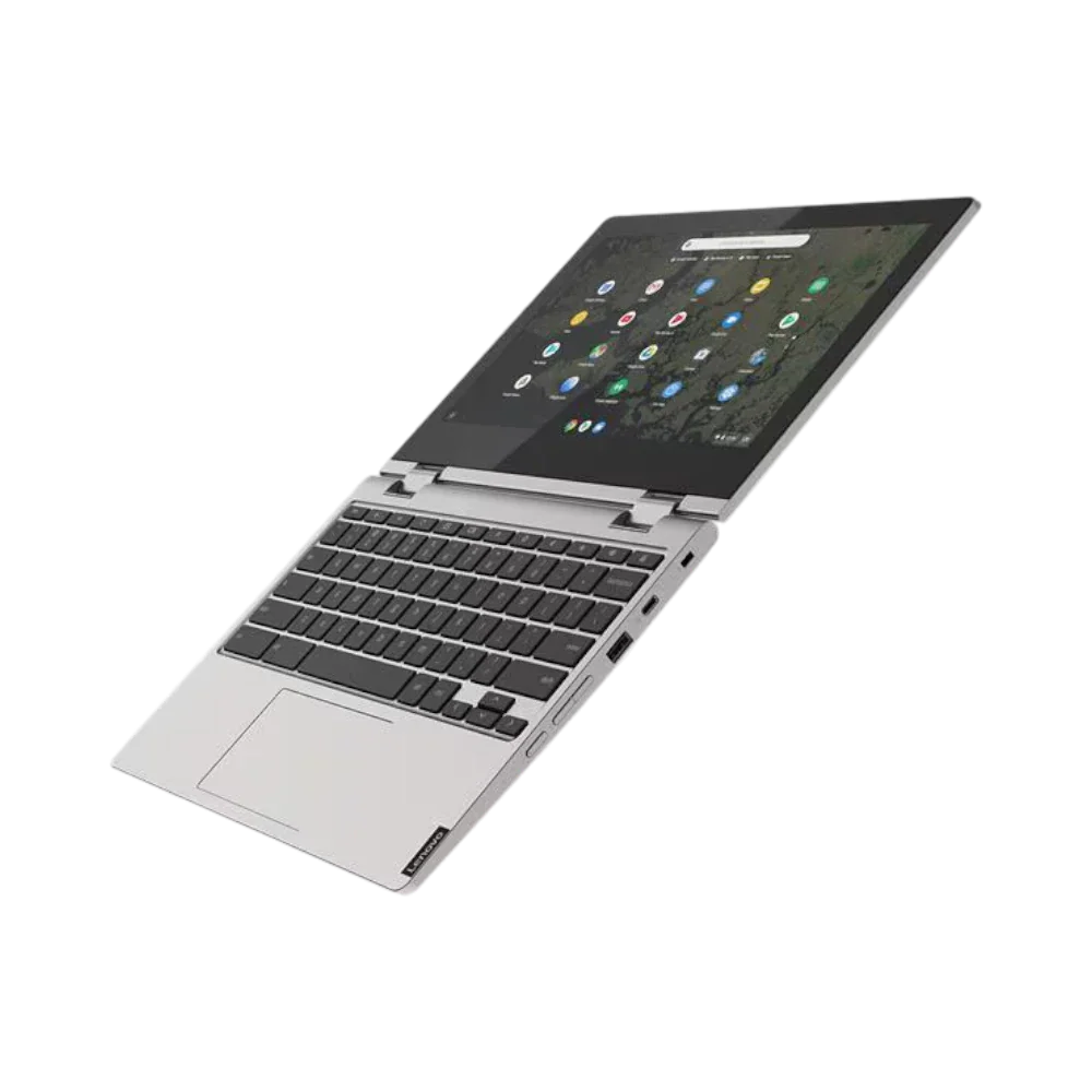 Lenovo Chromebook C340-11 11.6" Notebook, Intel Celeron N4000, 4GB RAM, 32GB eMMC (Platinum Grey)