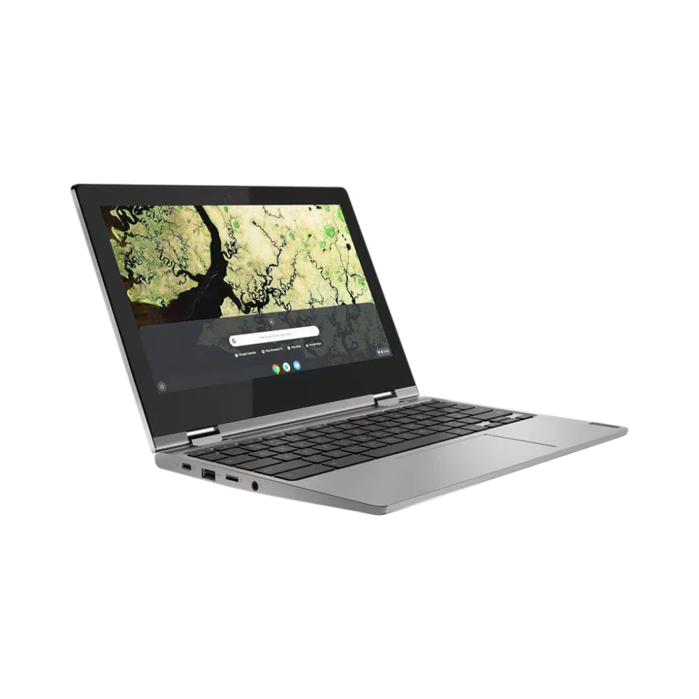 Lenovo Chromebook C340-11 11.6" Notebook, Intel Celeron N4000, 4GB RAM, 32GB eMMC (Platinum Grey)