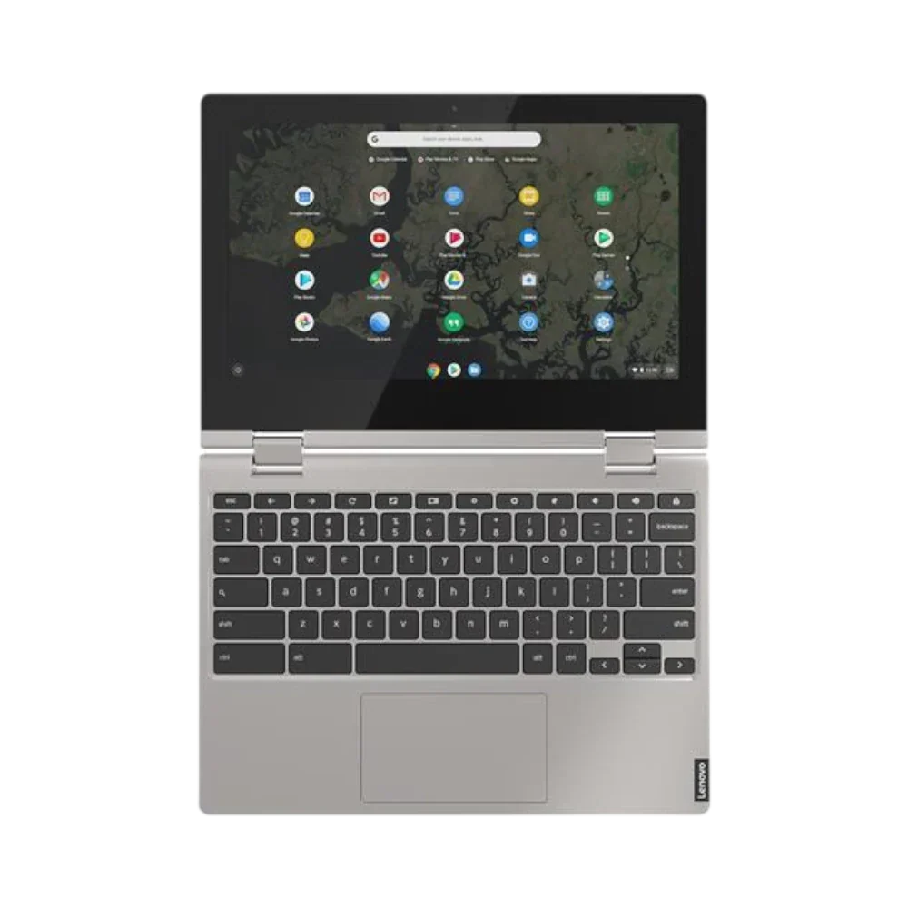 Lenovo Chromebook C340-11 11.6" Notebook, Intel Celeron N4000, 4GB RAM, 32GB eMMC (Platinum Grey)