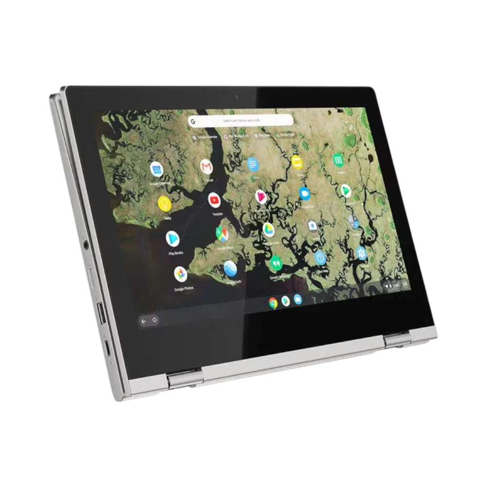 Lenovo Chromebook C340-11 11.6" Notebook, Intel Celeron N4000, 4GB RAM, 32GB eMMC (Platinum Grey)