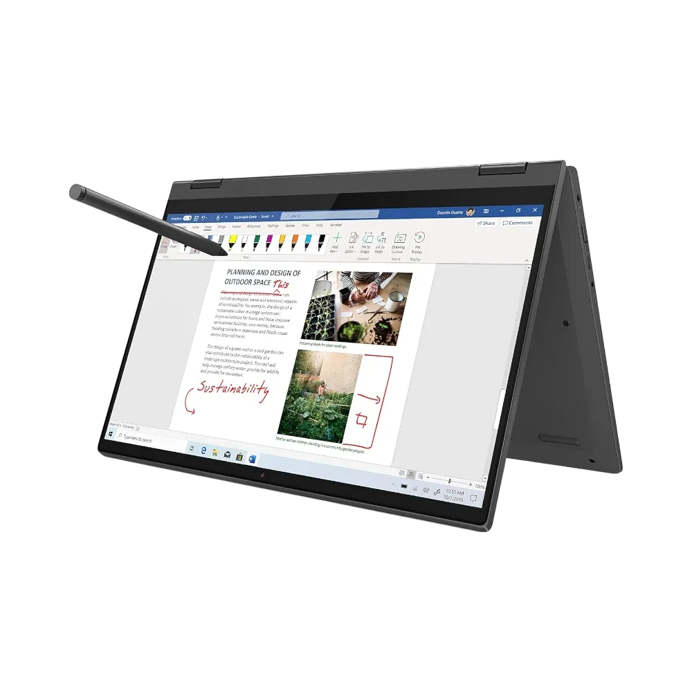 Lenovo IdeaPad Flex 5 15IIL05 15.6" Laptop, Intel Core i7-1065G7, 16GB RAM, 512GB SSD