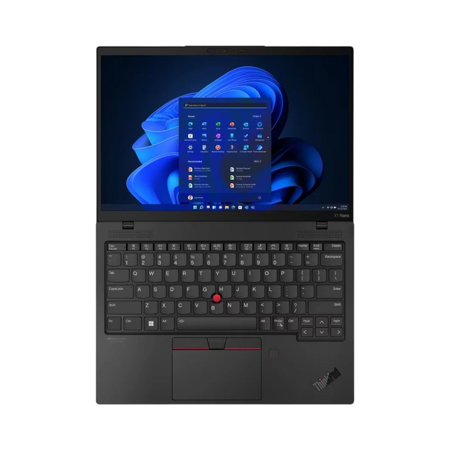 Lenovo ThinkPad X1 Nano Gen 2 13" Notebook, Intel Core i5-1240P, 16GB RAM, 256GB SSD (Black)