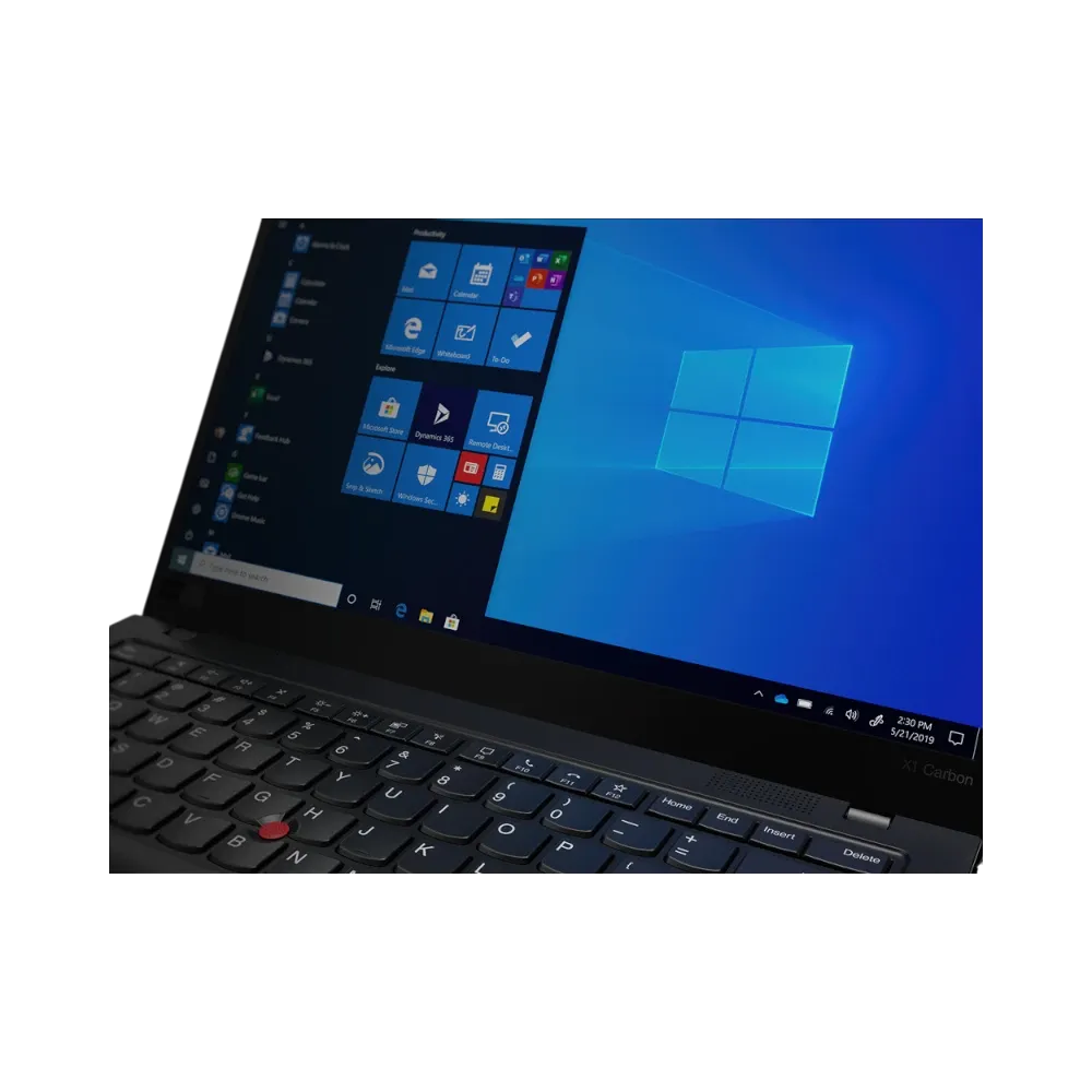 Lenovo ThinkPad X1 Carbon Gen 8 14" Laptop, Intel Core i5-10310U, 8GB RAM, 256GB SSD (Black)