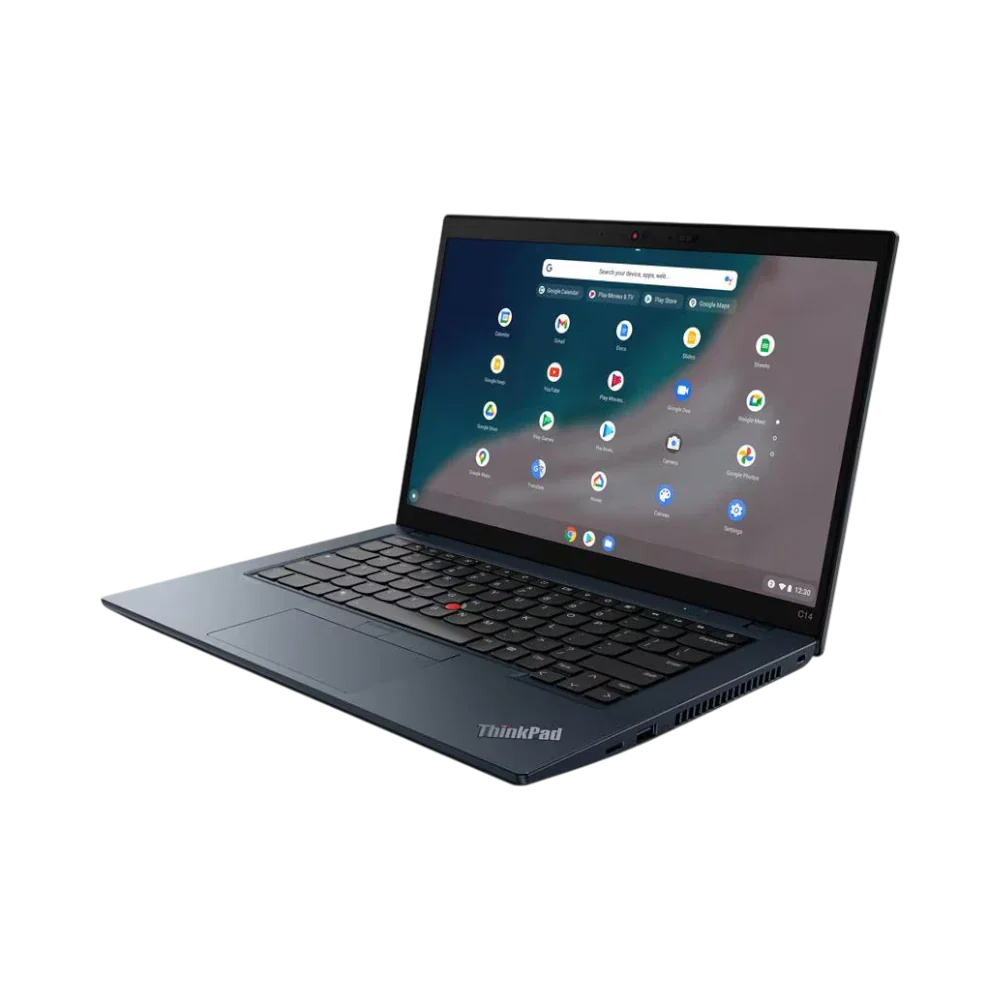 Lenovo ThinkPad C14 Gen 1 Chromebook 14" Notebook, Intel Core i5-1245U, 8GB RAM, 256GB SSD (Abyss Blue)