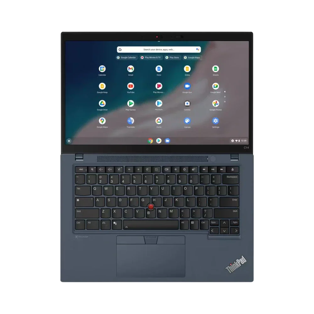 Lenovo ThinkPad C14 Gen 1 Chromebook 14" Notebook, Intel Core i5-1245U, 8GB RAM, 256GB SSD (Abyss Blue)