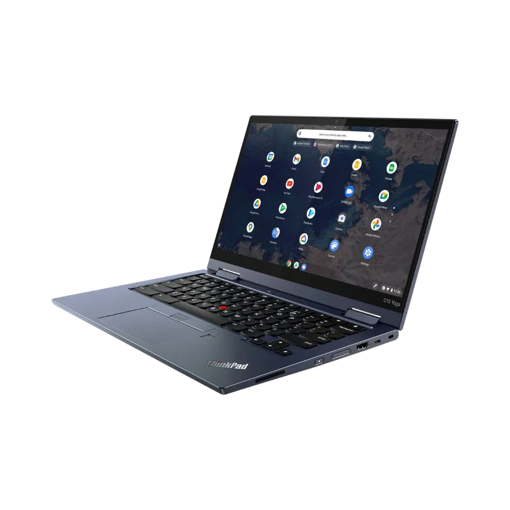 Lenovo ThinkPad C13 Yoga Gen 1 Flip Design Chromebook 13.3" Touchscreen Notebook, AMD Athlon Gold 3150C, 4GB RAM, 32GB eMMC