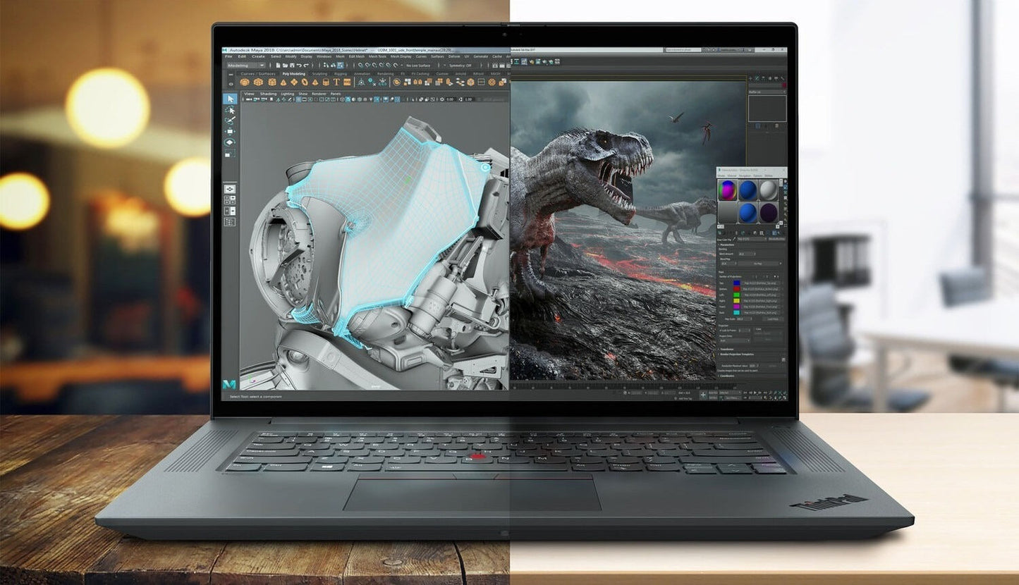 Lenovo ThinkPad P1 Gen 4 16" Mobile Workstation, Intel Core i7-11800H, NVIDIA T1200, 16GB DDR4 RAM, 512GB SSD