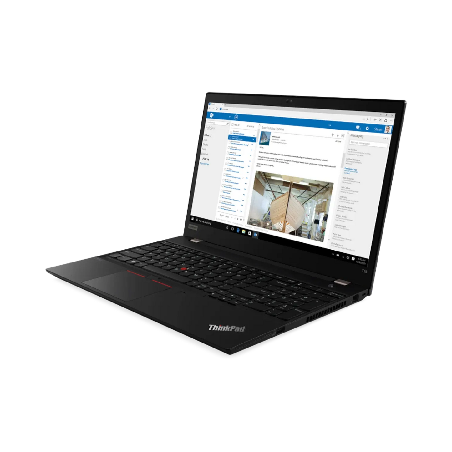 Lenovo ThinkPad T15 Gen 2 15.6" Notebook, Intel Core i5-1135G7, 16GB RAM, 512GB SSD