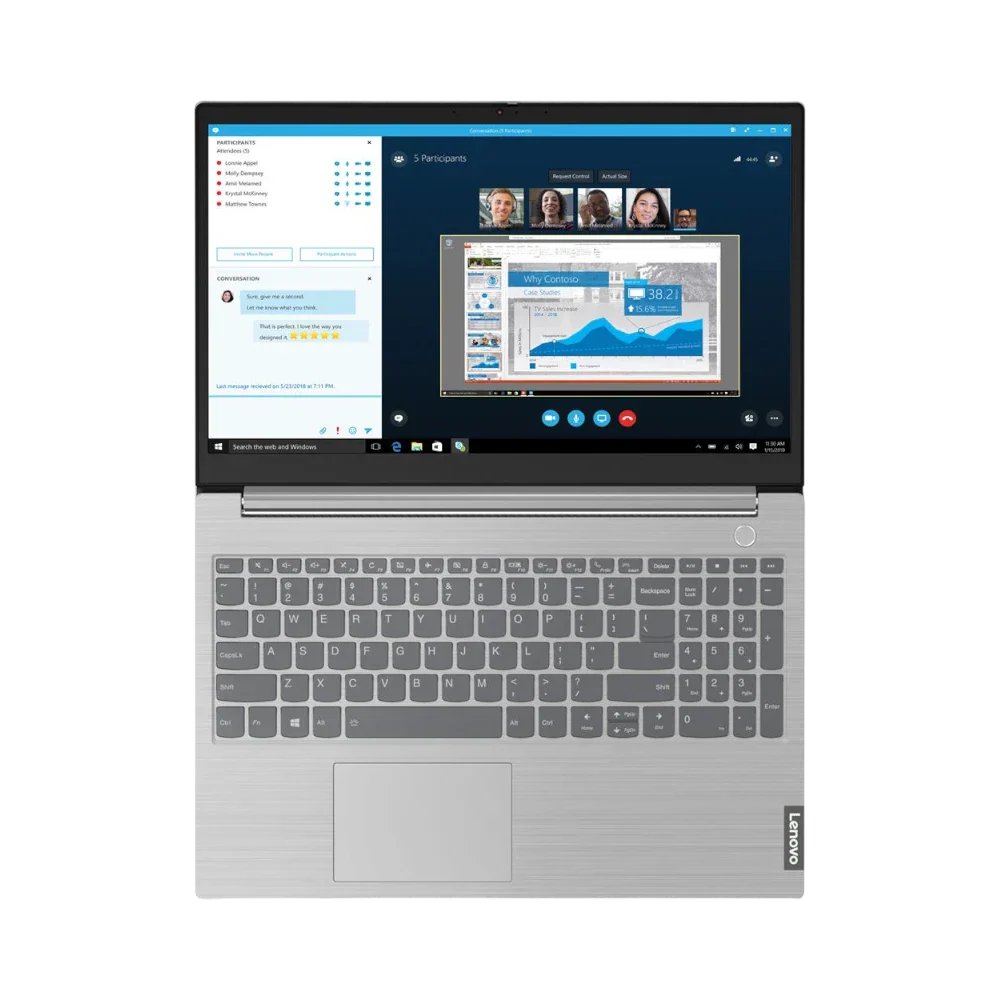 Lenovo ThinkBook 15 IIL 15.6" Laptop, Intel Core i7-1065G7, 16GB DDR4 RAM, 512GB SSD