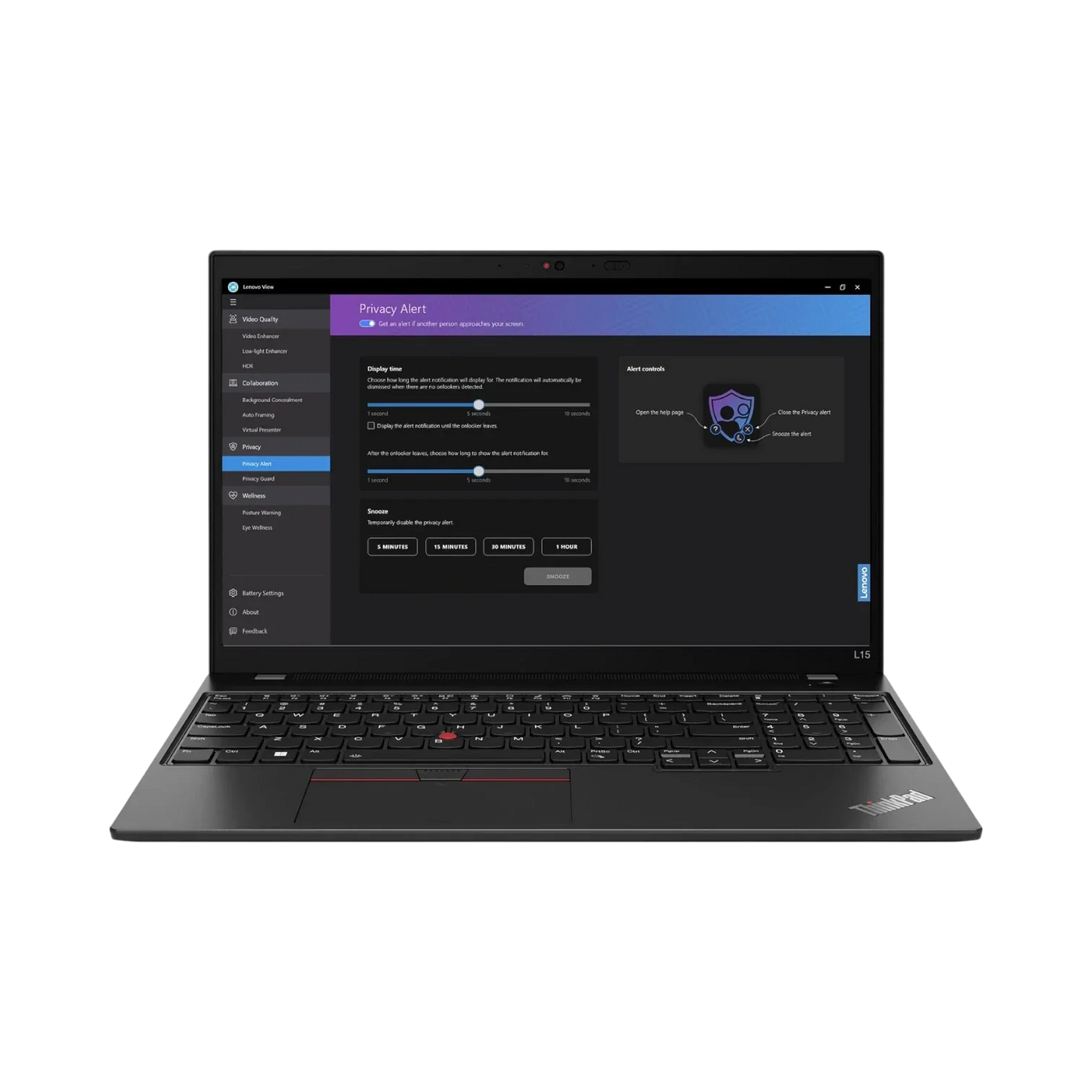Lenovo ThinkPad L15 G4 15.6" Multi-Touch Notebook, Intel Core i7-1355U, 16GB DDR4 RAM, 512GB SSD